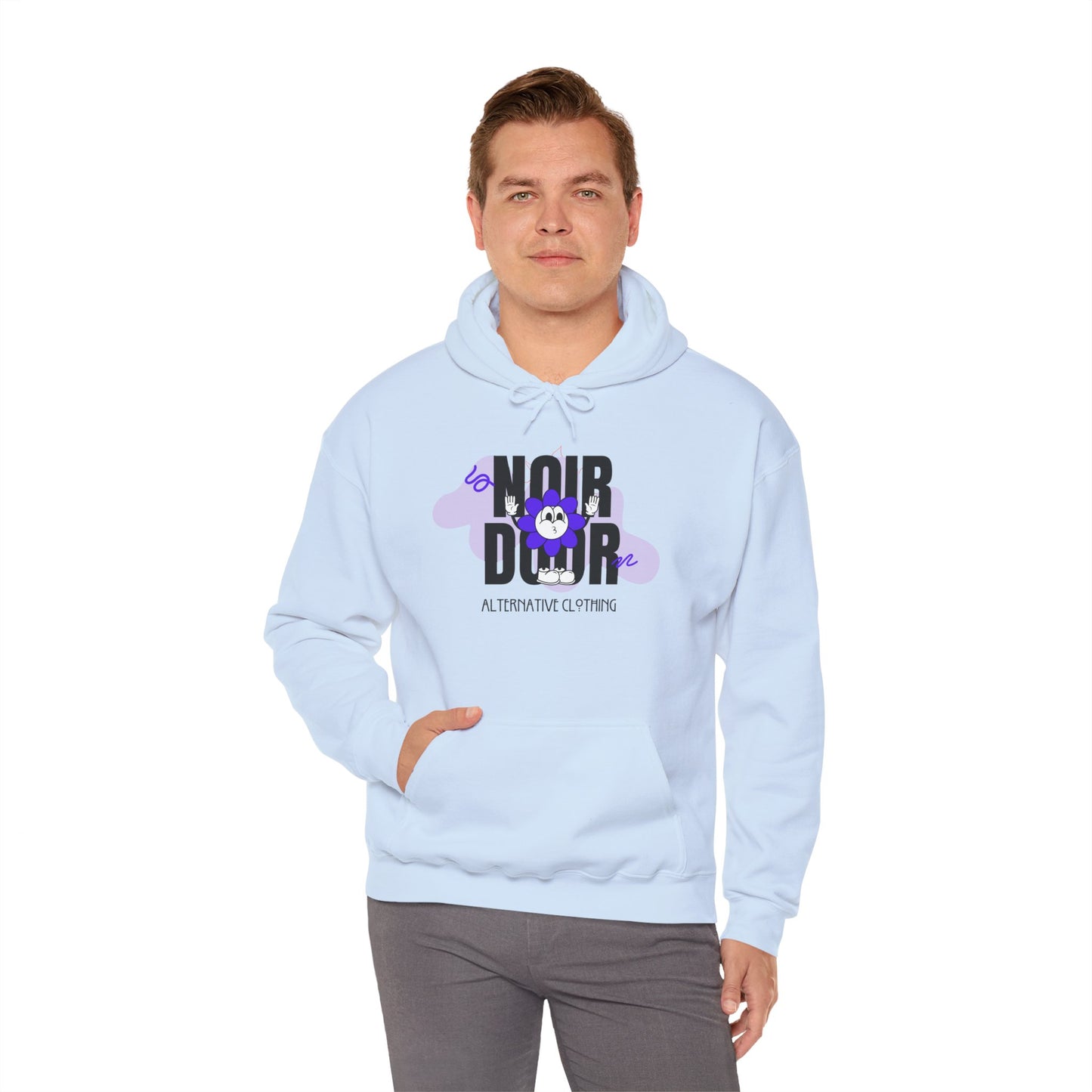 Hope Flower Sweatshirt: Whimsigoth Mental Health Apparel