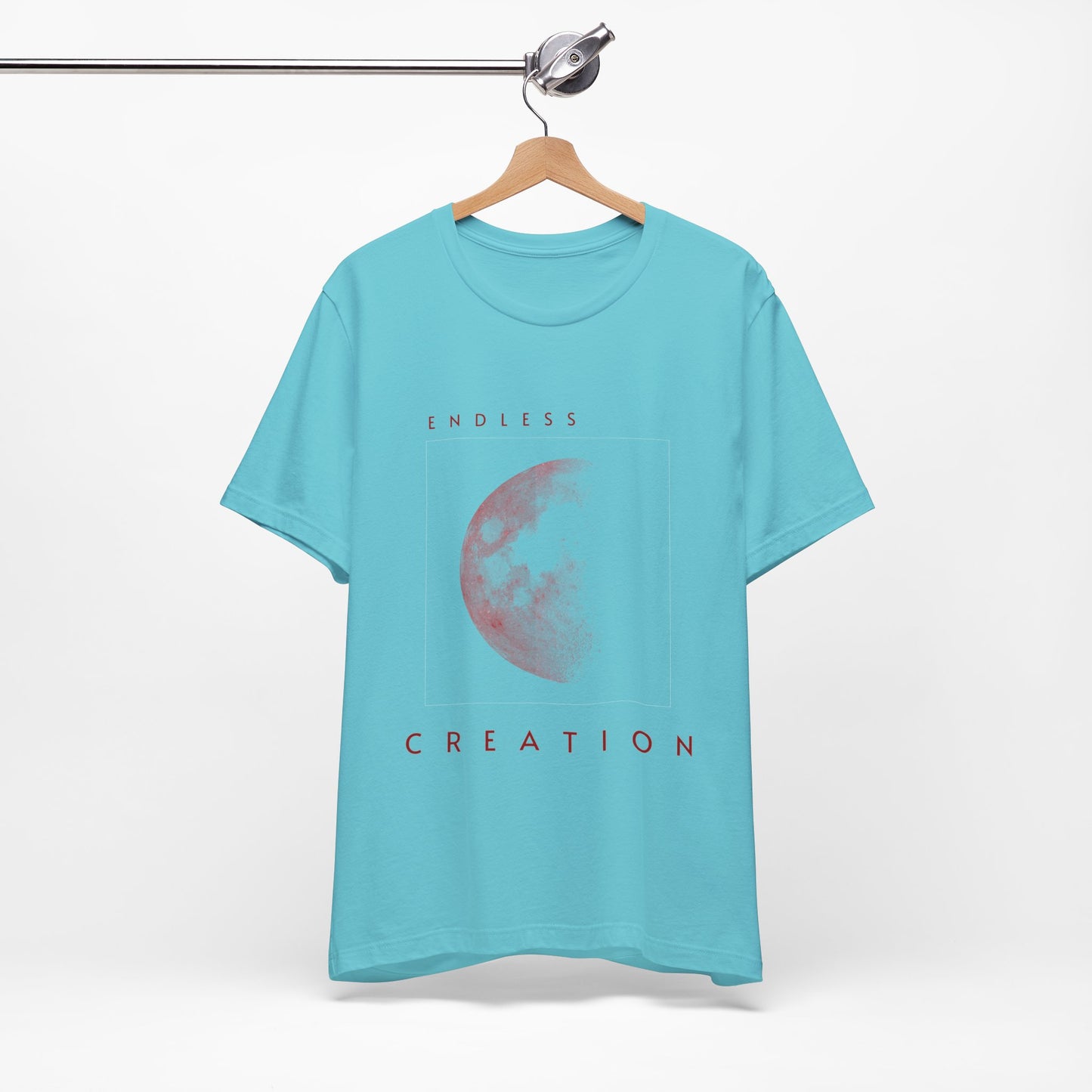Red Moon Graphic T-Shirt: Celestial Witchy Top, Astrology Gift