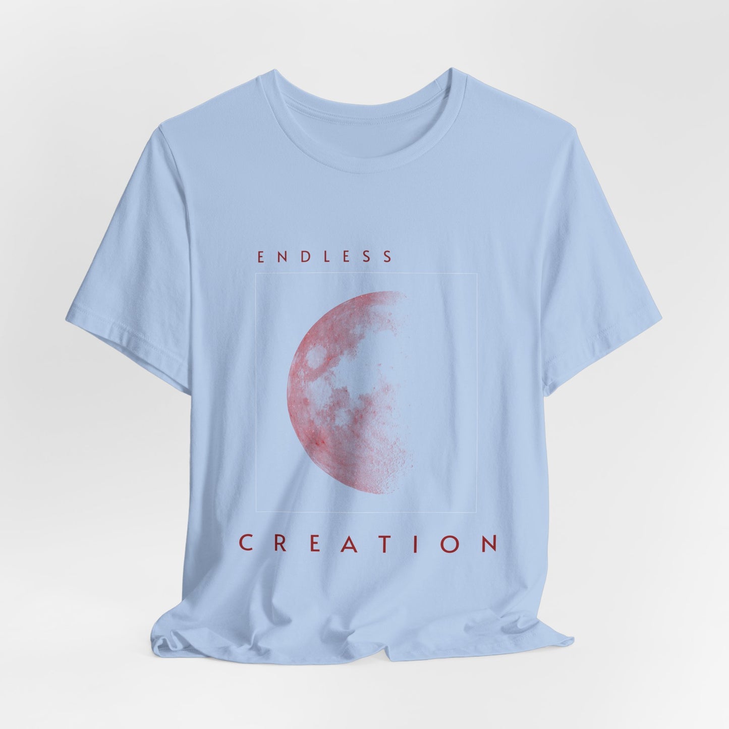 Red Moon Graphic T-Shirt: Celestial Witchy Top, Astrology Gift