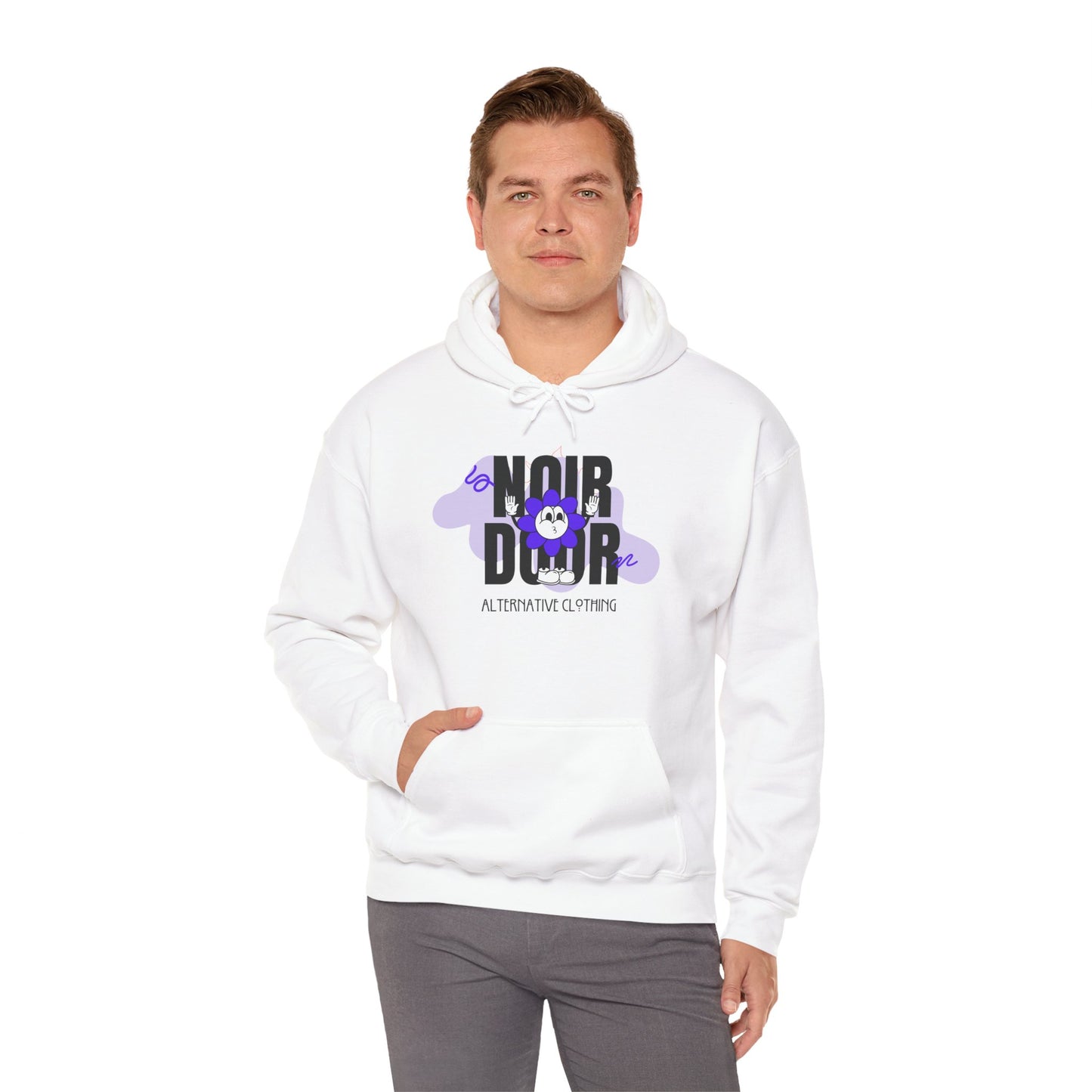 Hope Flower Sweatshirt: Whimsigoth Mental Health Apparel