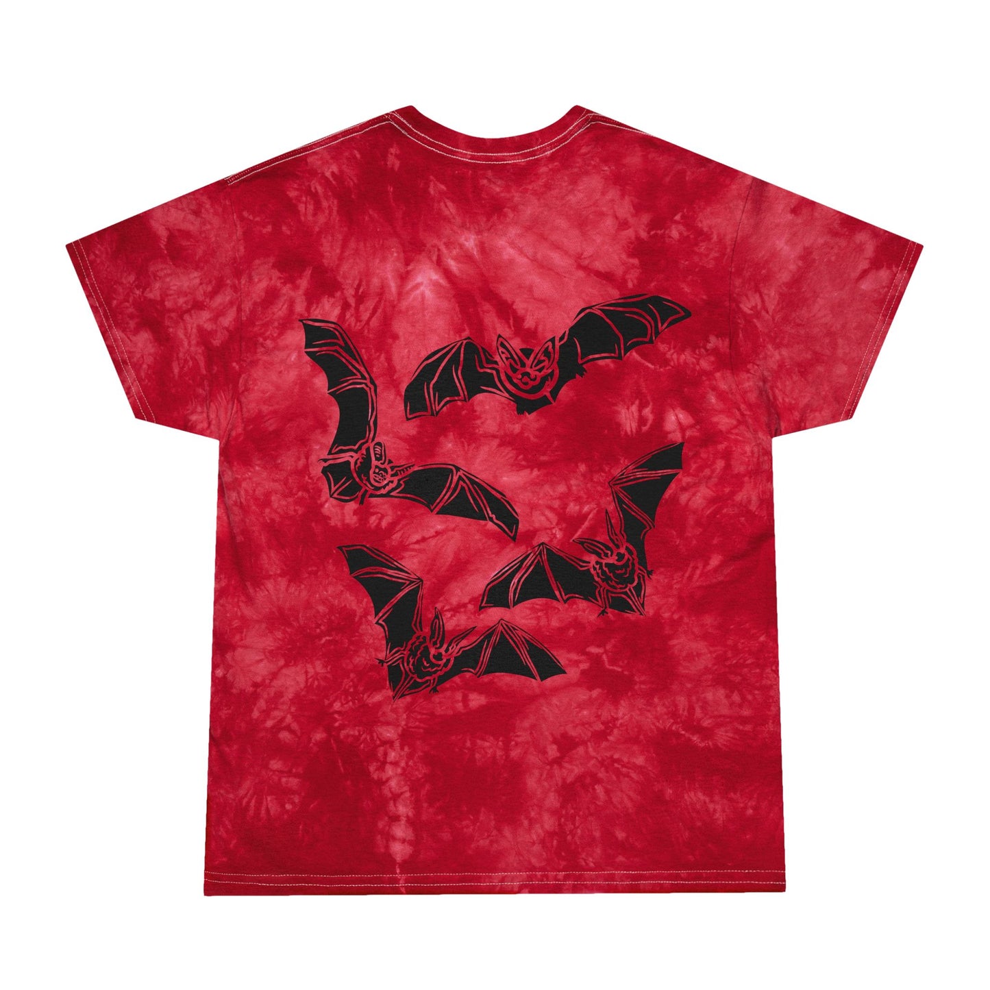 Red Heart Tie-Dye Shirt, Deep Blue Aesthetic, 90's Streetwear, Pastel Goth Clothing, Cool Alt Tee, Retro Grunge Style, Punk T-Shirt, Comfy