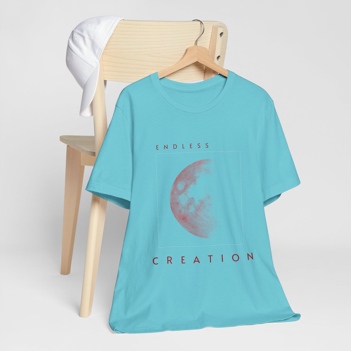 Red Moon Graphic T-Shirt: Celestial Witchy Top, Astrology Gift