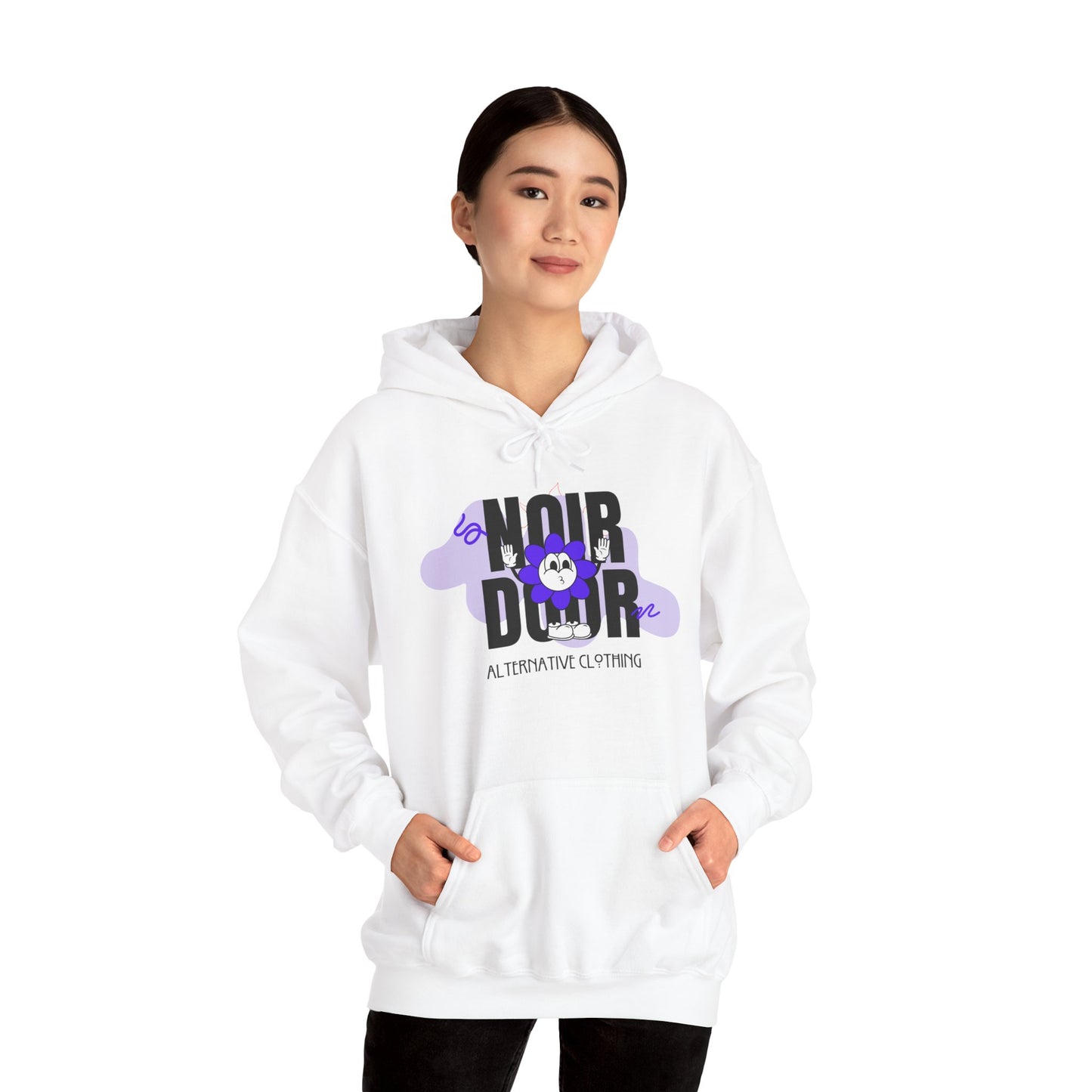 Hope Flower Sweatshirt: Whimsigoth Mental Health Apparel