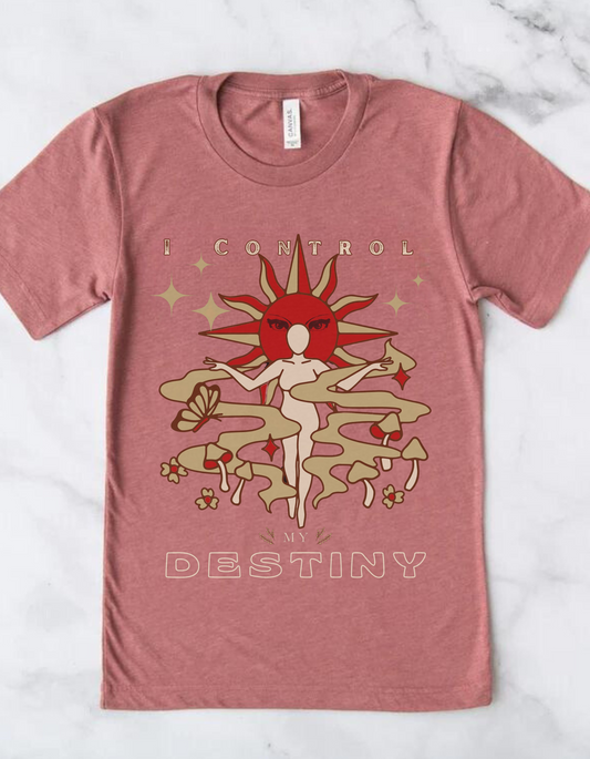 Celestial Sun Sign T-Shirt: Witchy Vibes, Mother Earth Apparel