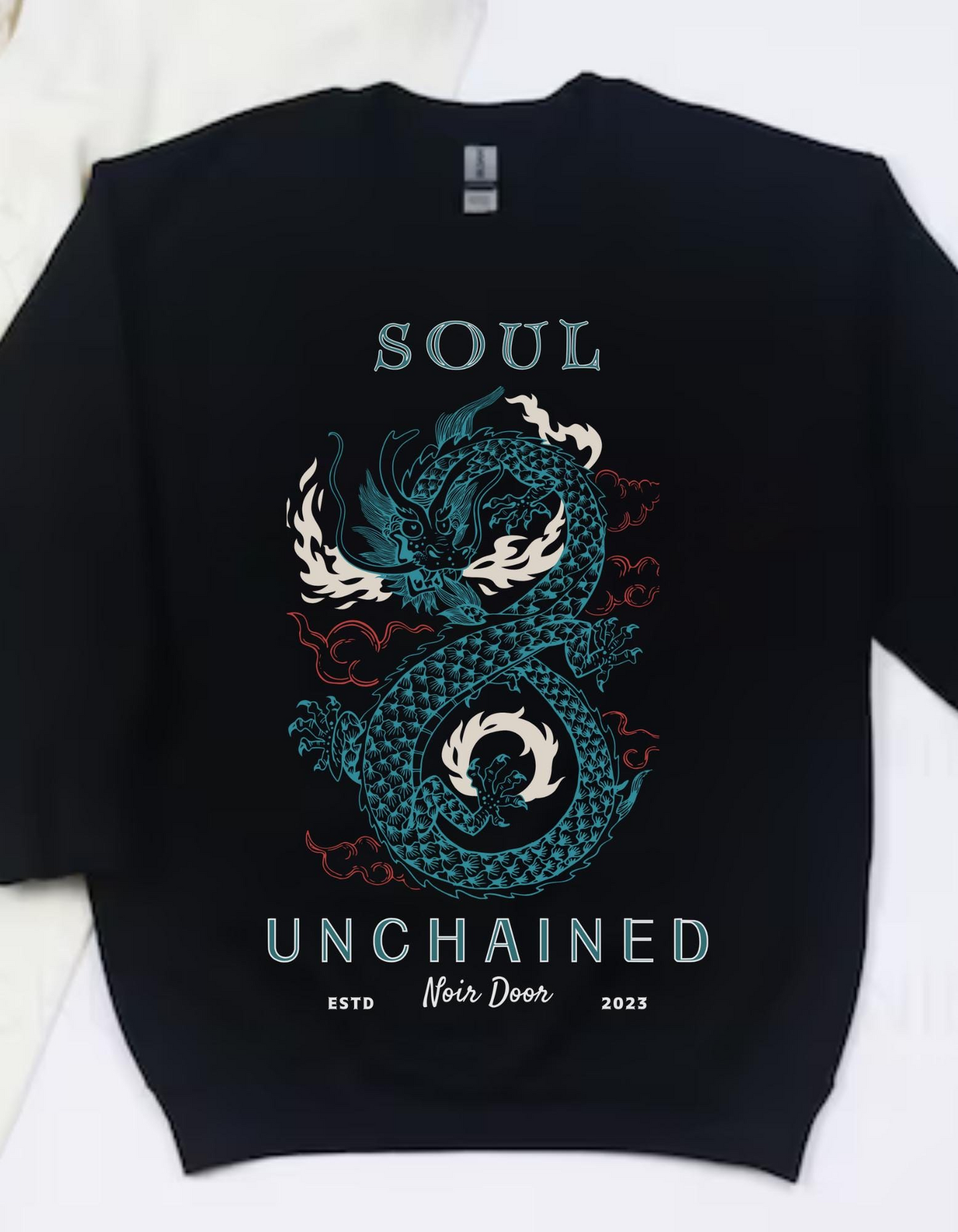 Dragon Graphic Sweatshirt: Soul Unchained Edgy Streetwear