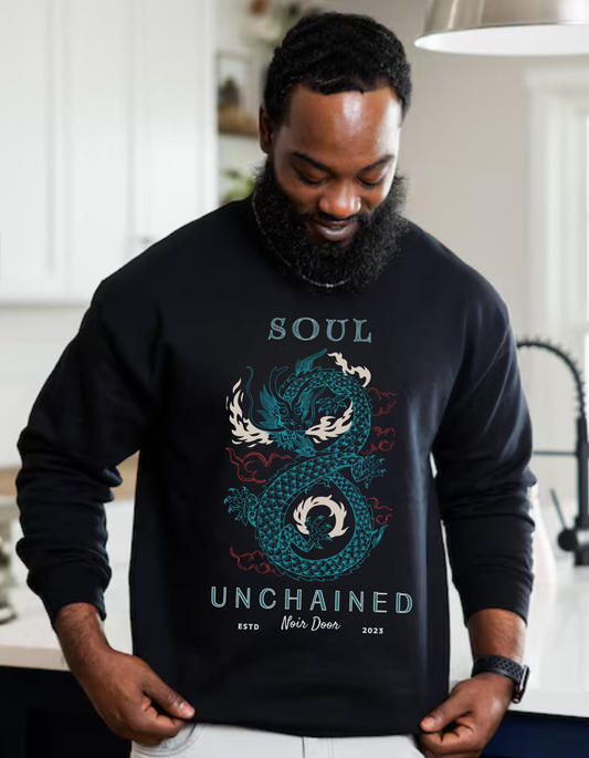 Dragon Graphic Sweatshirt: Soul Unchained Edgy Streetwear