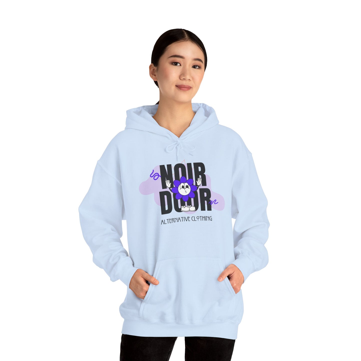 Hope Flower Sweatshirt: Whimsigoth Mental Health Apparel