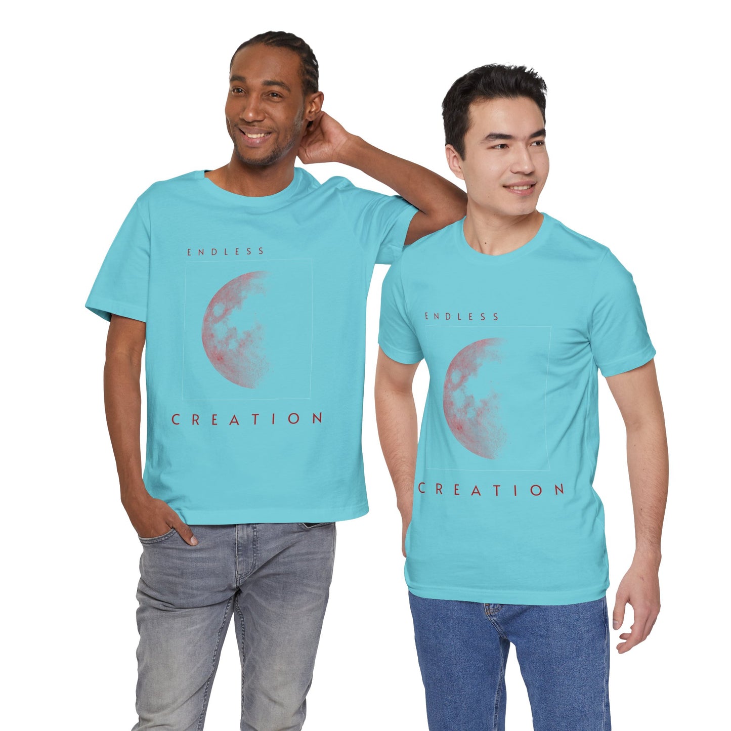Red Moon Graphic T-Shirt: Celestial Witchy Top, Astrology Gift