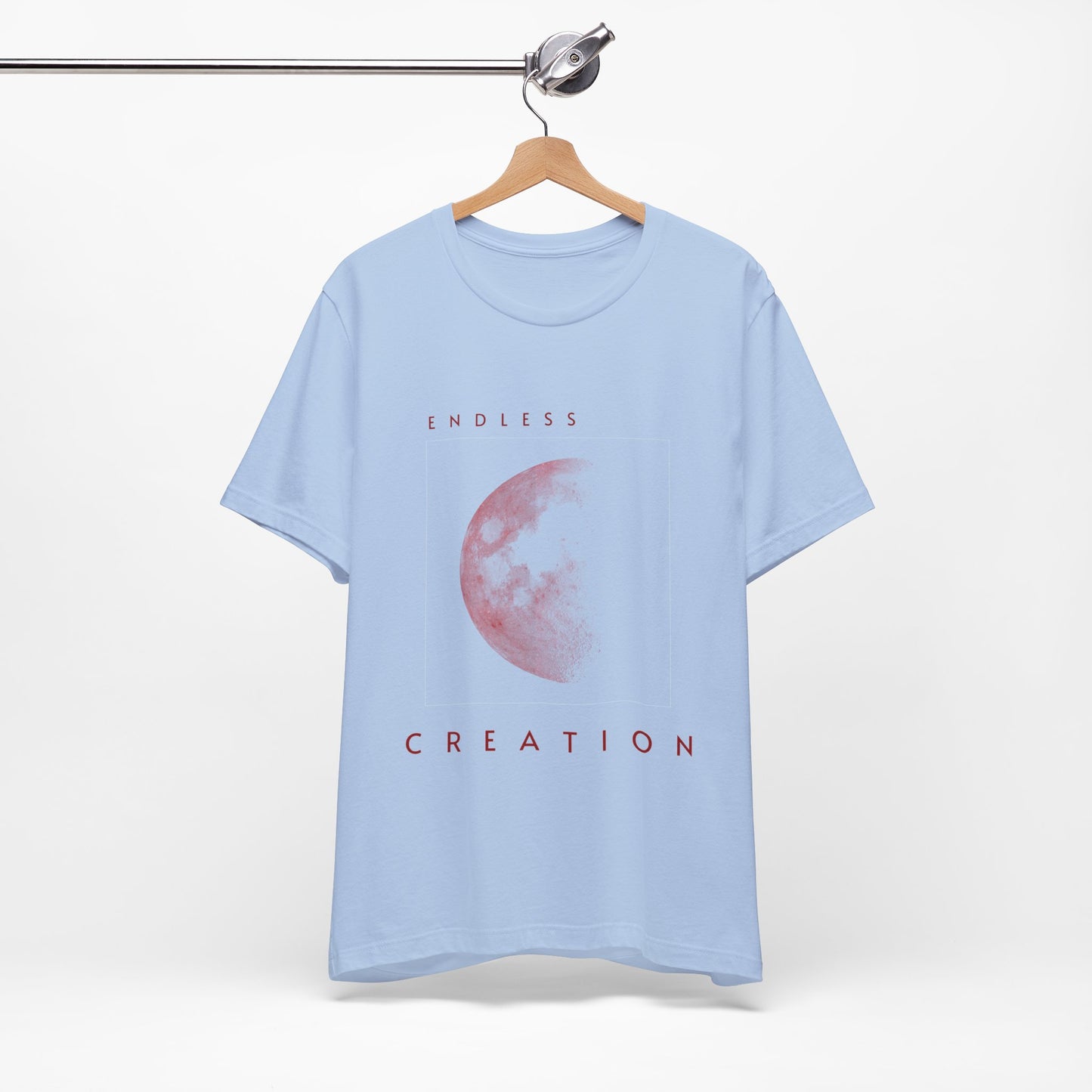 Red Moon Graphic T-Shirt: Celestial Witchy Top, Astrology Gift