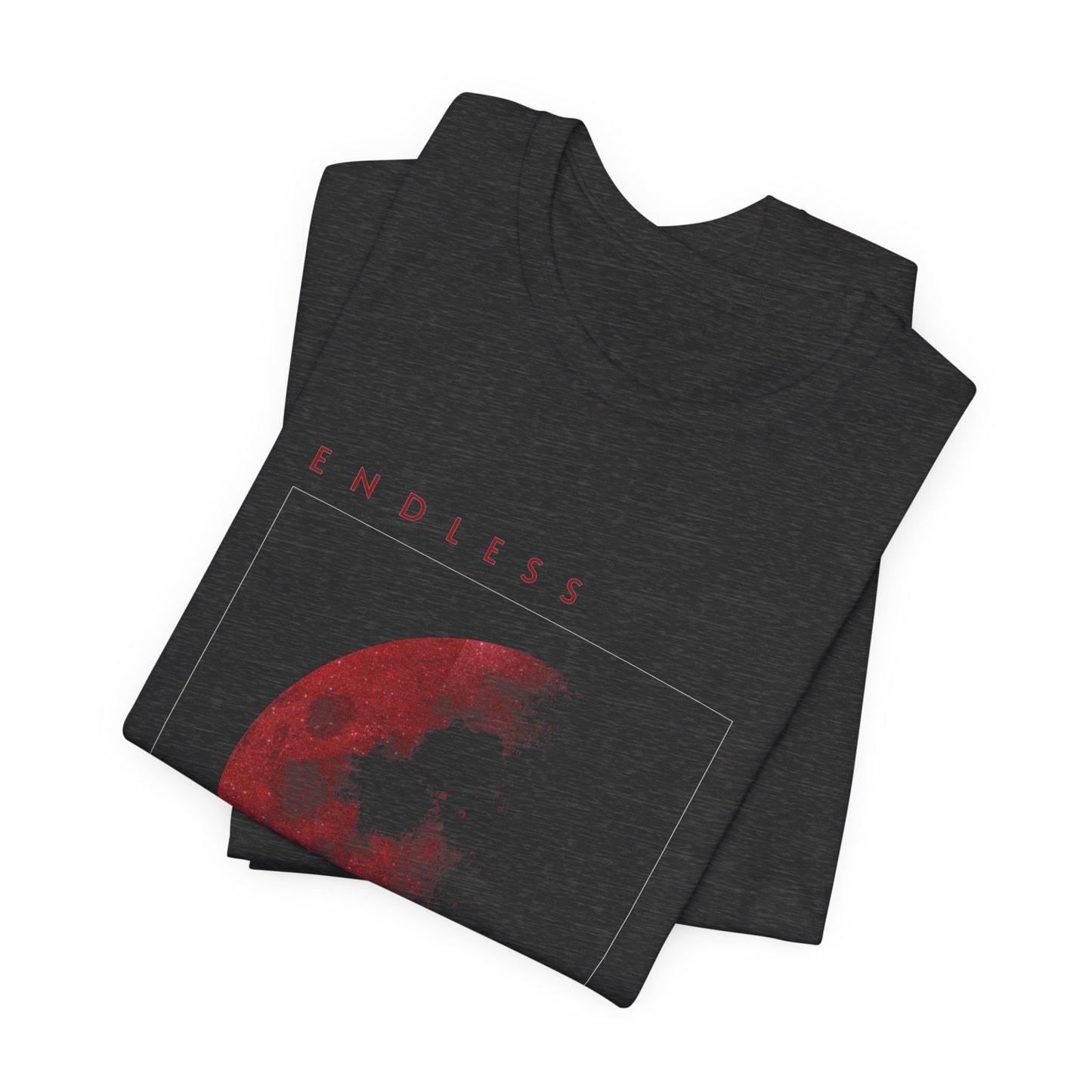 Red Moon Graphic T-Shirt: Celestial Witchy Top, Astrology Gift