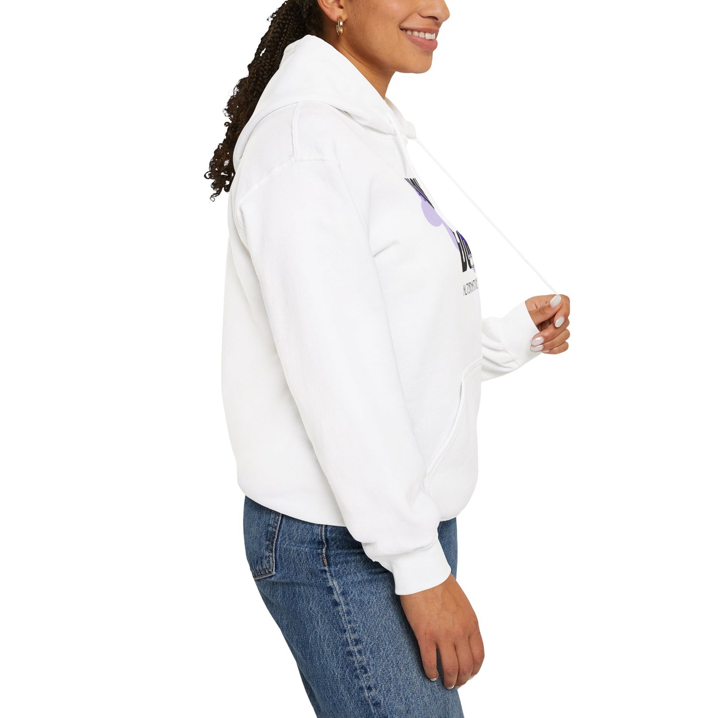 Hope Flower Sweatshirt: Whimsigoth Mental Health Apparel