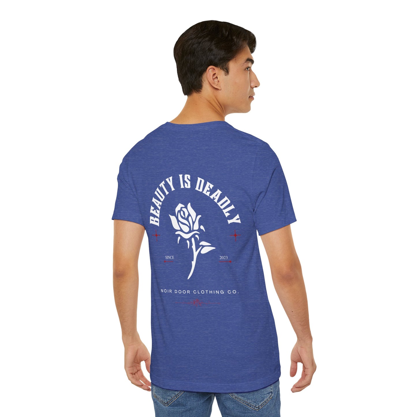 Hopeless Romantic T-Shirt: Red Rose Skeleton, Gothic Grunge Tee