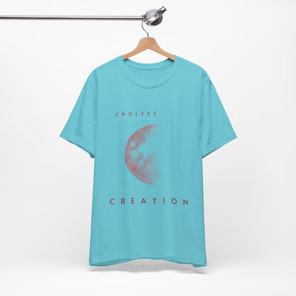 Red Moon Graphic T-Shirt: Celestial Witchy Top, Astrology Gift