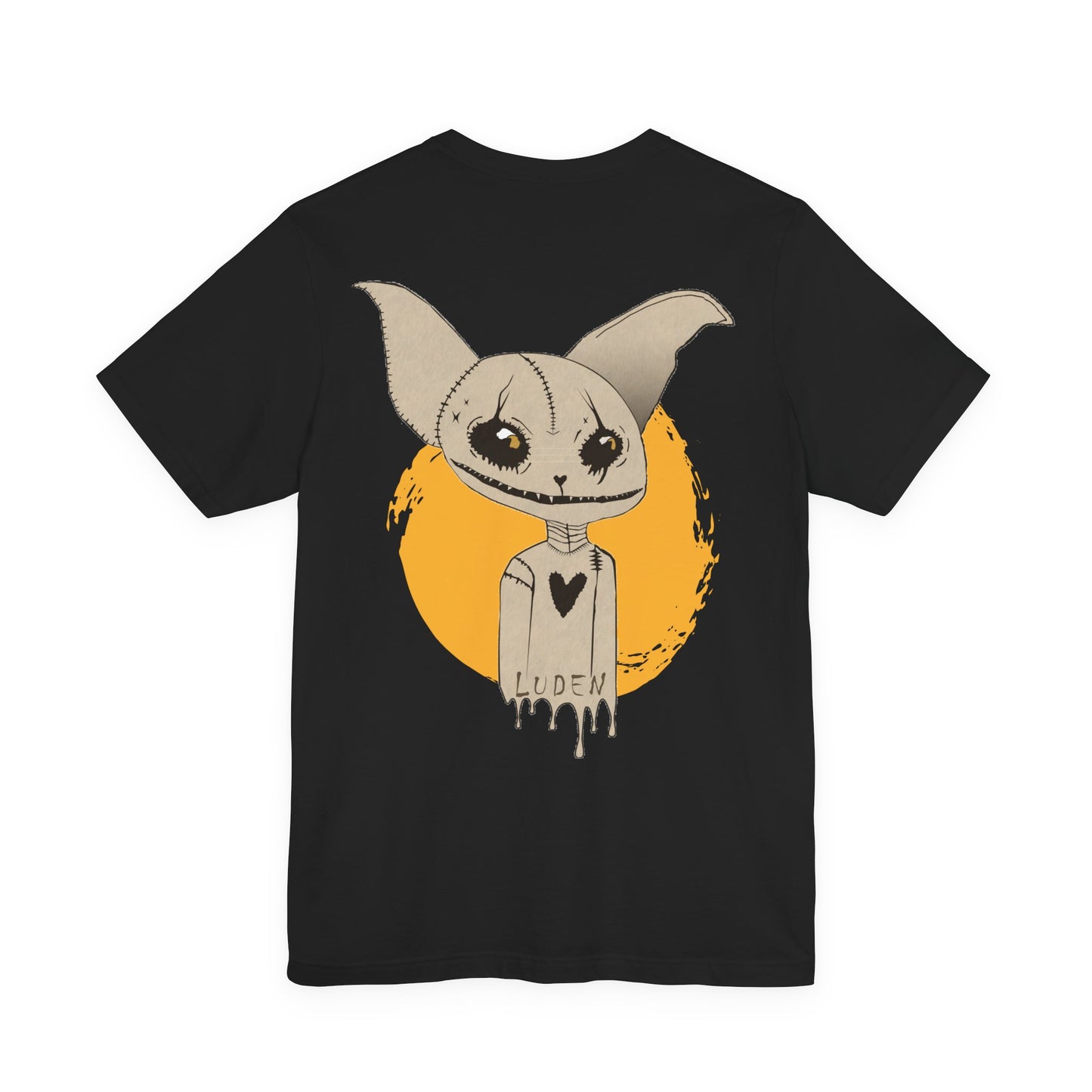 Luden Stitched Soul Tee: Horror Inspired Dark Art, Alt Fashion
