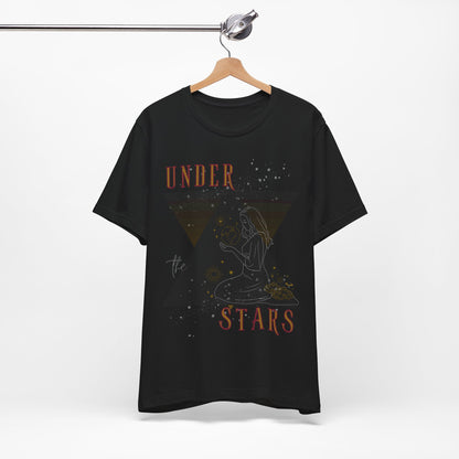 Cosmic Goddess T-Shirt: Celestial Witch, Astrology Lover, Boho Fashion