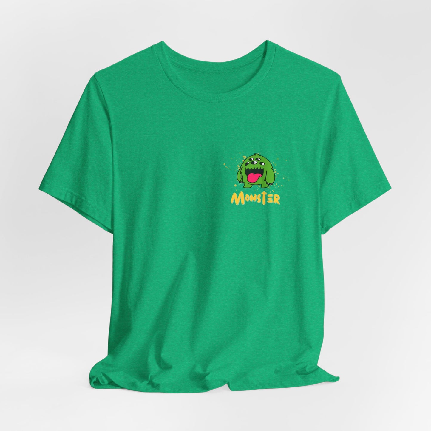 Monster Graphic T-Shirt: Gothic Skater Streetwear