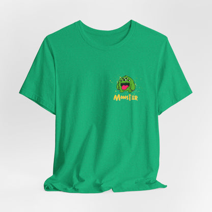 Monster Graphic T-Shirt: Gothic Skater Streetwear