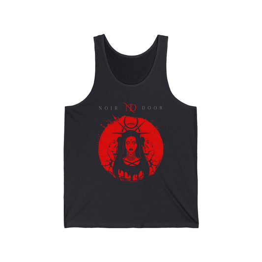 Medusa Graphic Tank Top: Dark Ethereal Streetwear