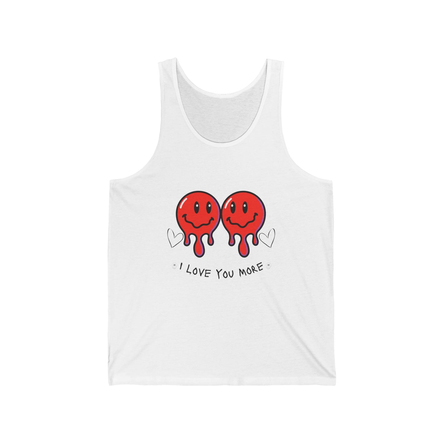 I Love You More Tank, Gothic Aesthetic Shirt, Soft Grunge Tee, Psychedelic T-shirt, Trippy Outfit, Gifts For Goths, Alternative Streetwear
