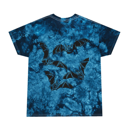 Red Heart Tie-Dye Shirt, Deep Blue Aesthetic, 90's Streetwear, Pastel Goth Clothing, Cool Alt Tee, Retro Grunge Style, Punk T-Shirt, Comfy