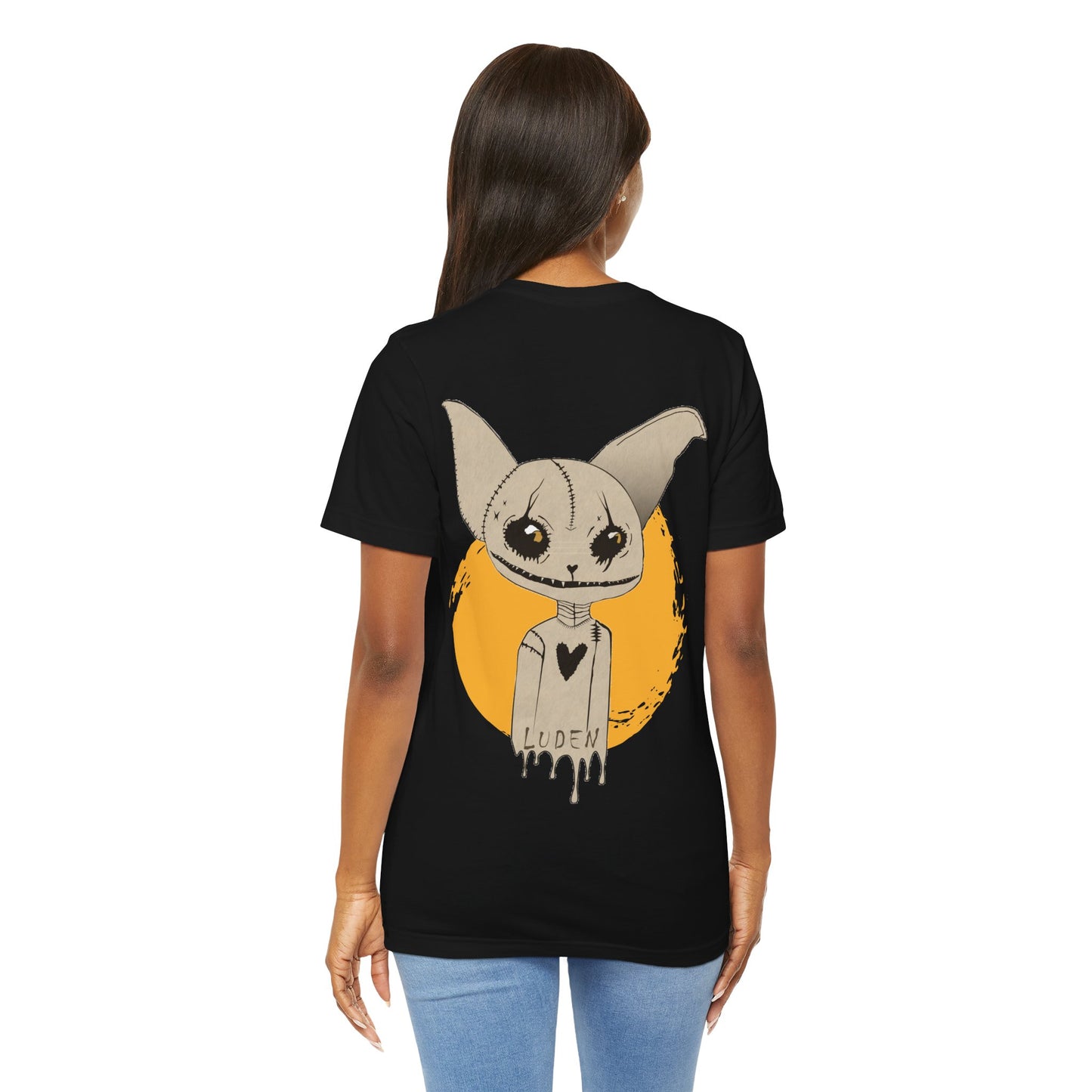Luden Stitched Soul Tee: Horror Inspired Dark Art, Alt Fashion