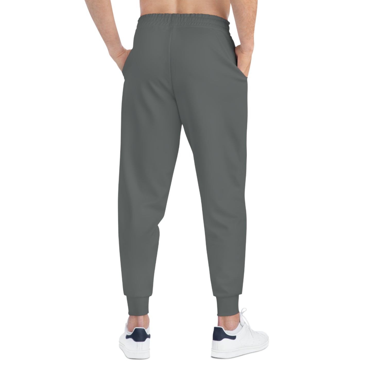 Ghost Graffiti Art Sweatpants: Eerie Smile, Crown Design