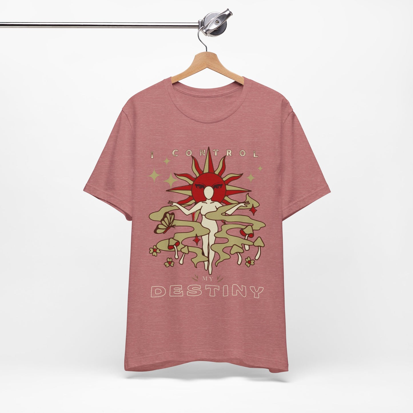 Celestial Sun Sign T-Shirt: Witchy Vibes, Mother Earth Apparel