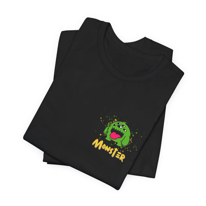 Monster Graphic T-Shirt: Gothic Skater Streetwear