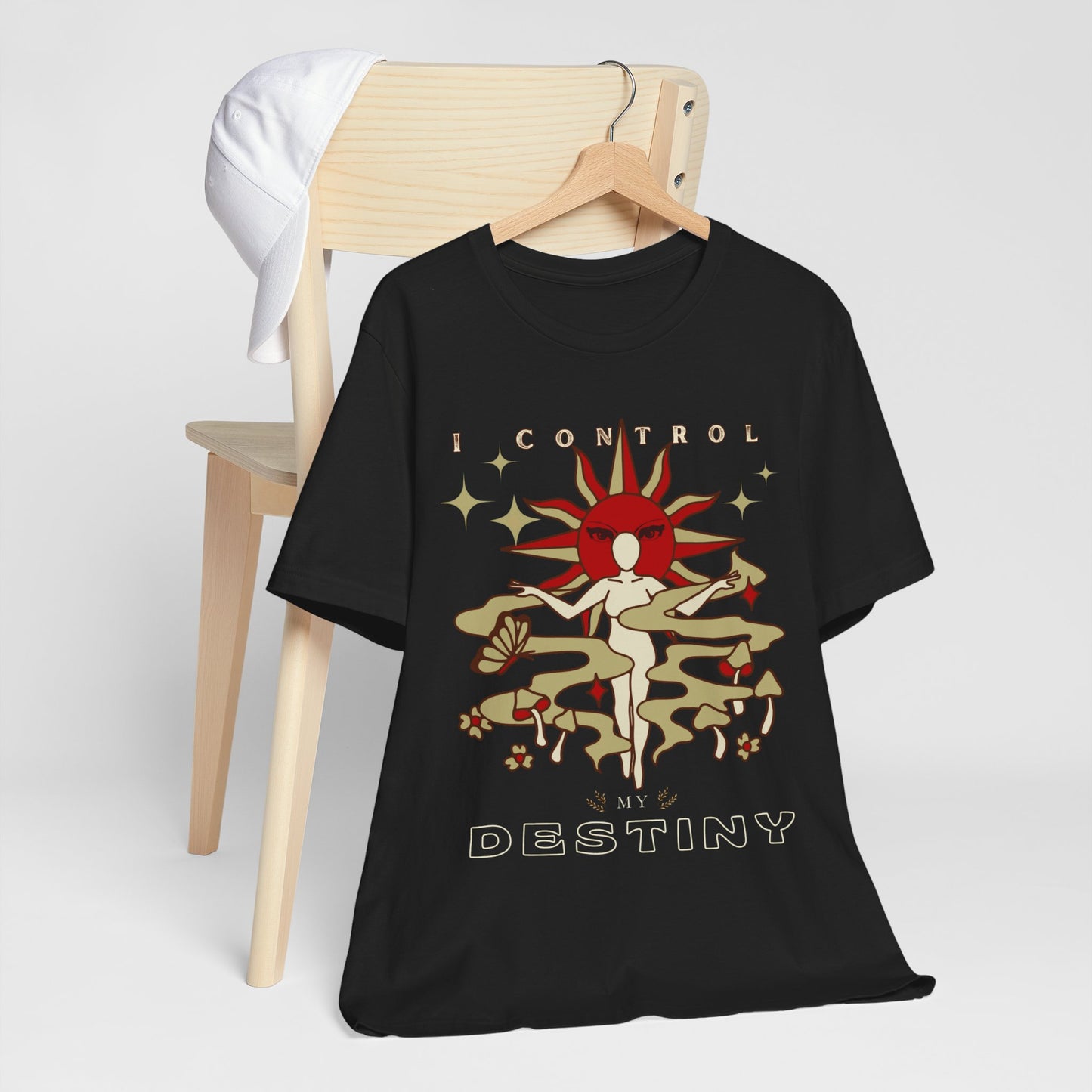 Celestial Sun Sign T-Shirt: Witchy Vibes, Mother Earth Apparel