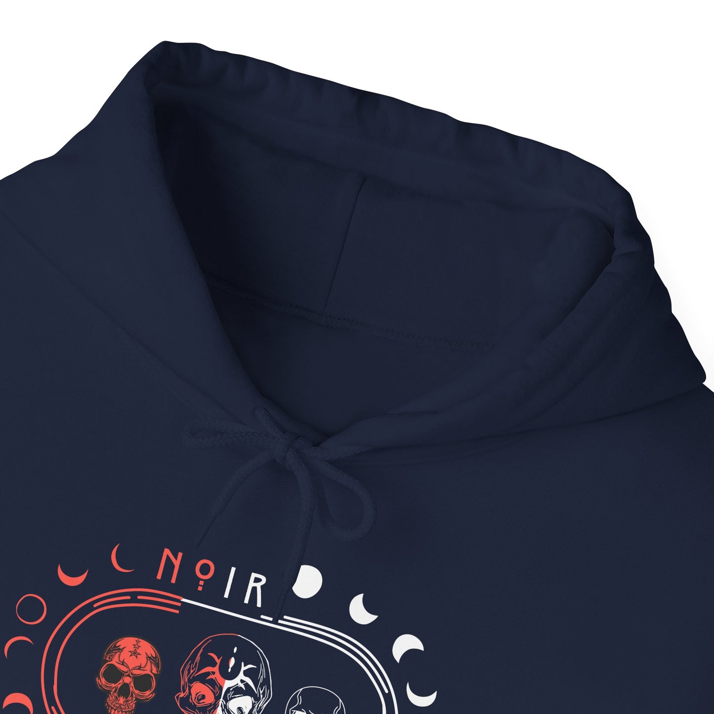 Celestial Oversized Hoodie for Her, Gothic Skull and Moon Pullover, Unique Alternative Apparel, Dark Aesthetic Top, Moody Fashion for Fall