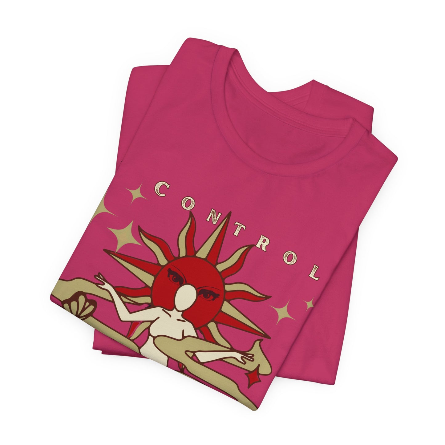 Celestial Sun Sign T-Shirt: Witchy Vibes, Mother Earth Apparel