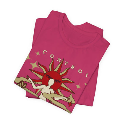 Celestial Sun Sign T-Shirt: Witchy Vibes, Mother Earth Apparel