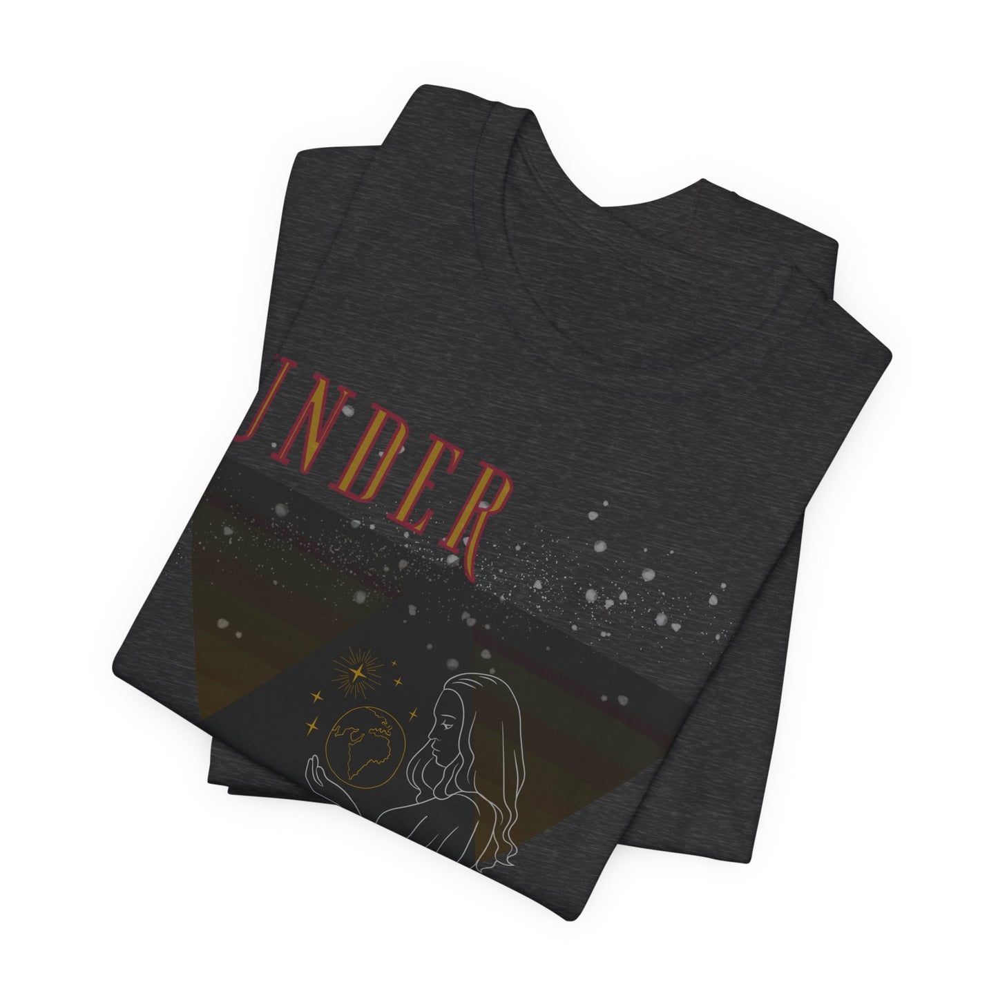 Cosmic Goddess T-Shirt: Celestial Witch, Astrology Lover, Boho Fashion