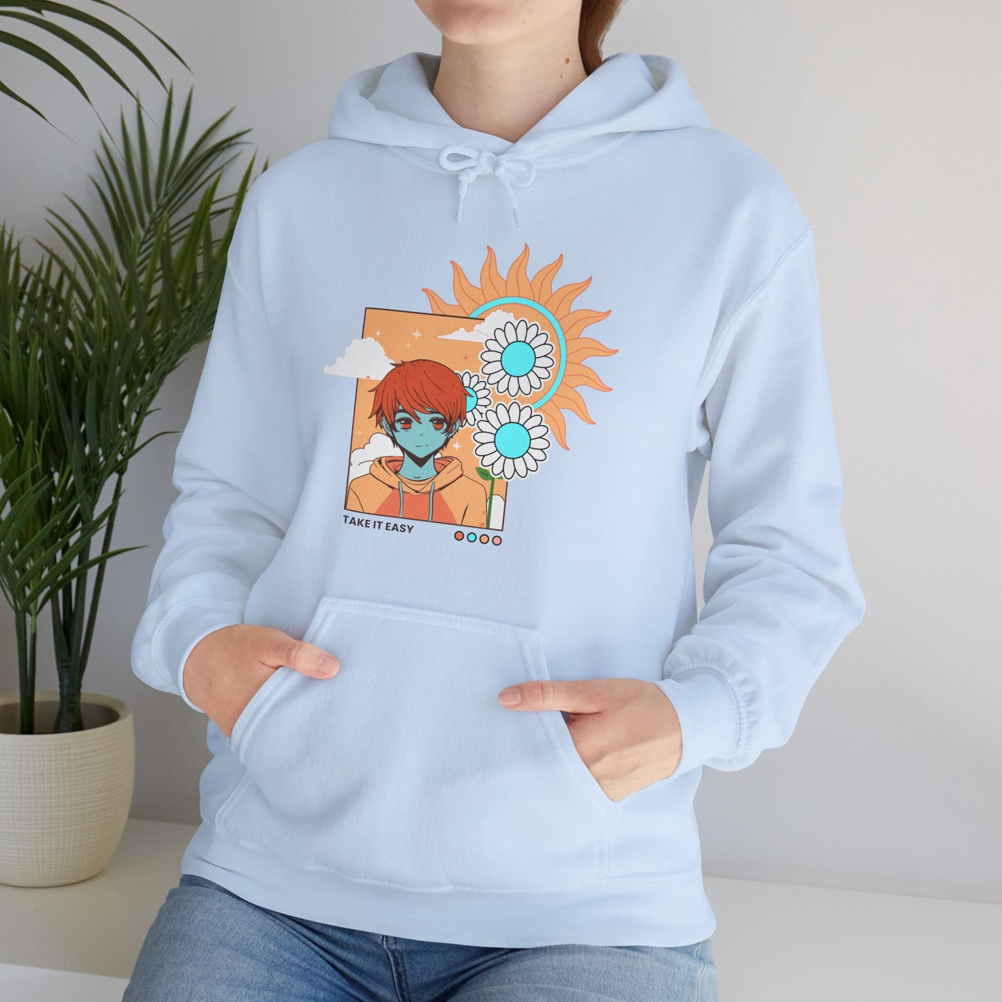 Kawaii Kid Pullover: Anime Fashion Sweatshirt