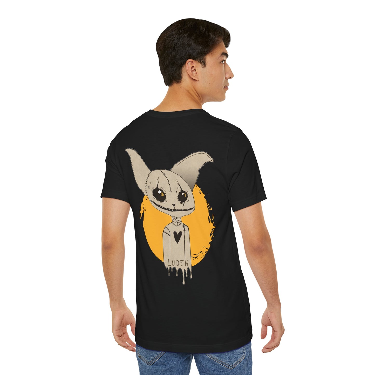Luden Stitched Soul Tee: Horror Inspired Dark Art, Alt Fashion