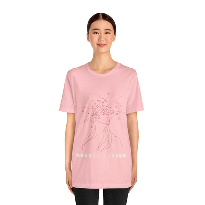 Mystical Imagination Tee: Moon Phases, Witchy Style