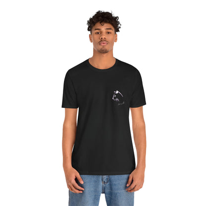Life Is Art Cat T-Shirt: Happy Accidents Design