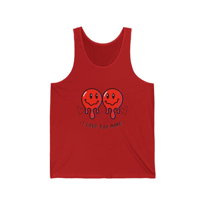 I Love You More Tank, Gothic Aesthetic Shirt, Soft Grunge Tee, Psychedelic T-shirt, Trippy Outfit, Gifts For Goths, Alternative Streetwear