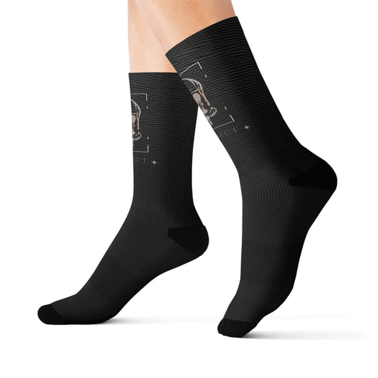 Disconnect Socks: Whimsigoth Streetwear, Trippy Mental Health Design