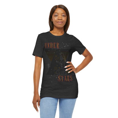 Cosmic Goddess T-Shirt: Celestial Witch, Astrology Lover, Boho Fashion