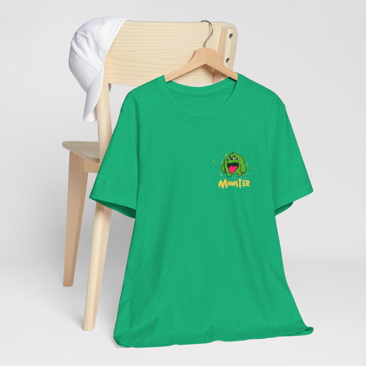 Monster Graphic T-Shirt: Gothic Skater Streetwear