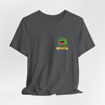 Monster Graphic T-Shirt: Gothic Skater Streetwear