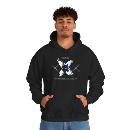 Wolf X Graphic Pullover: Edgy Gothic Streetwear