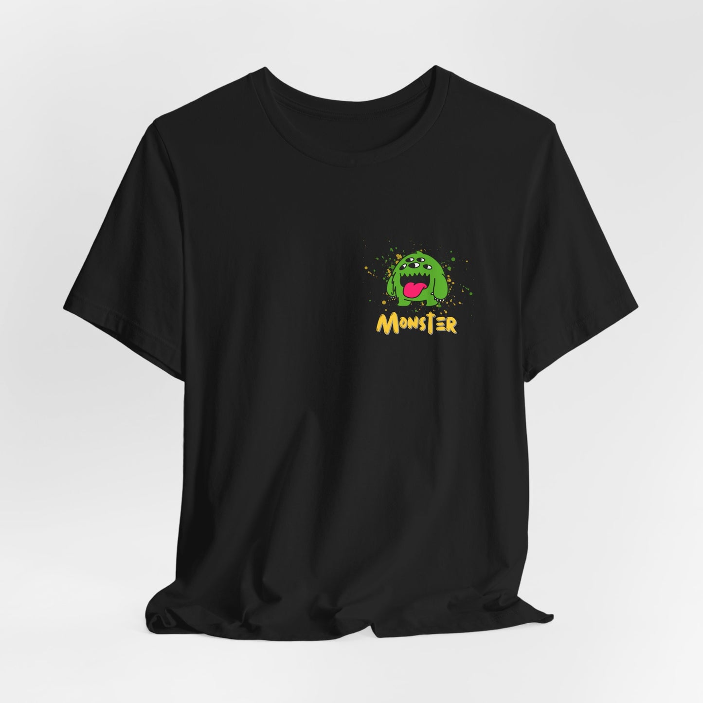 Monster Graphic T-Shirt: Gothic Skater Streetwear