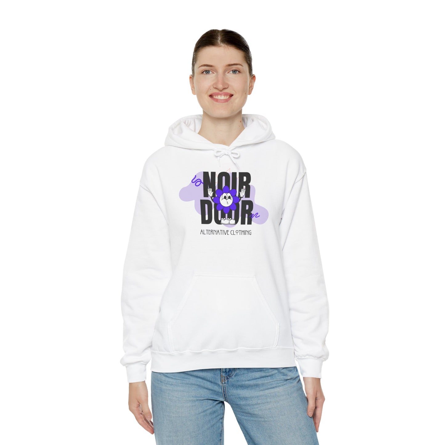 Hope Flower Sweatshirt: Whimsigoth Mental Health Apparel