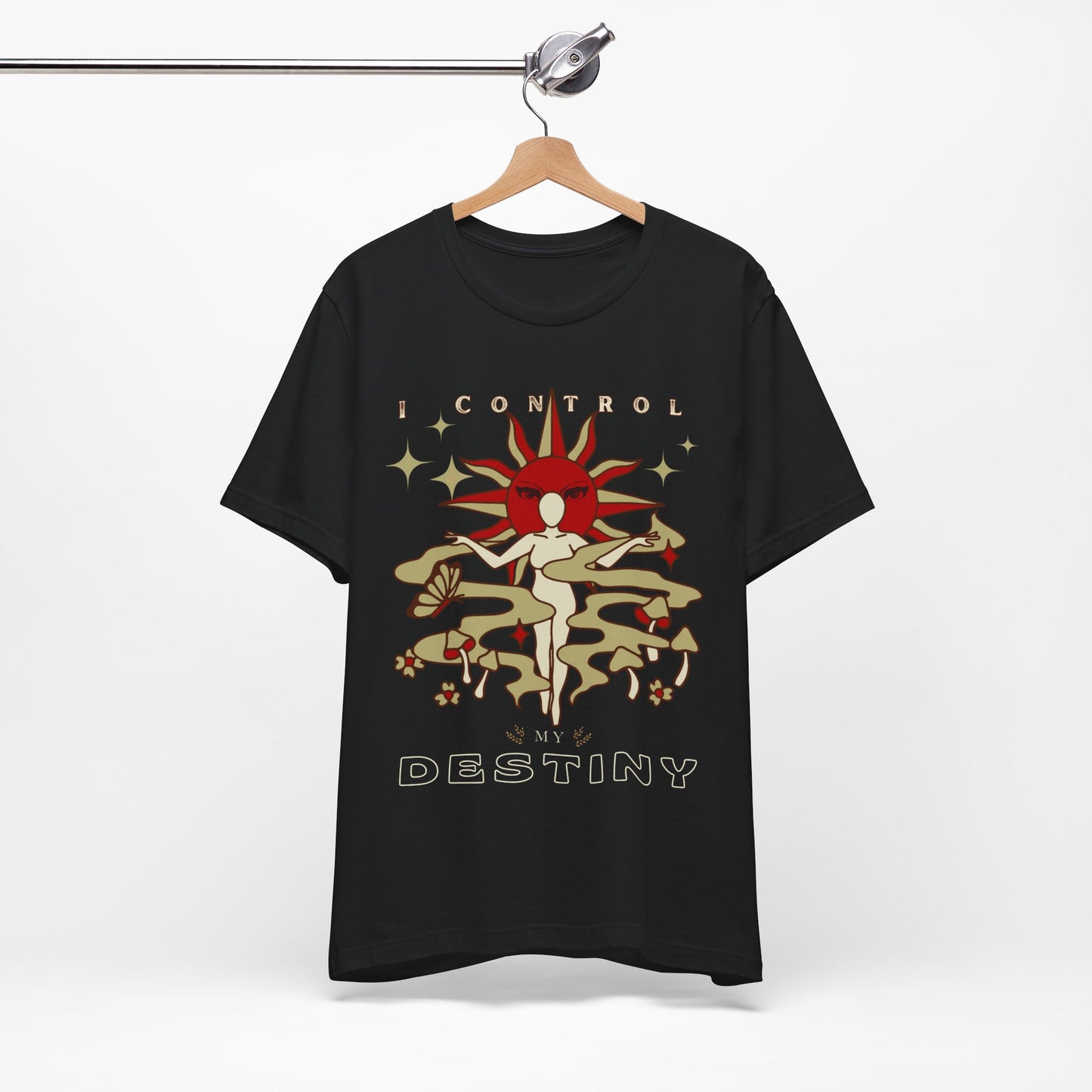 Celestial Sun Sign T-Shirt: Witchy Vibes, Mother Earth Apparel