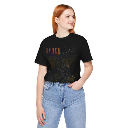 Cosmic Goddess T-Shirt: Celestial Witch, Astrology Lover, Boho Fashion