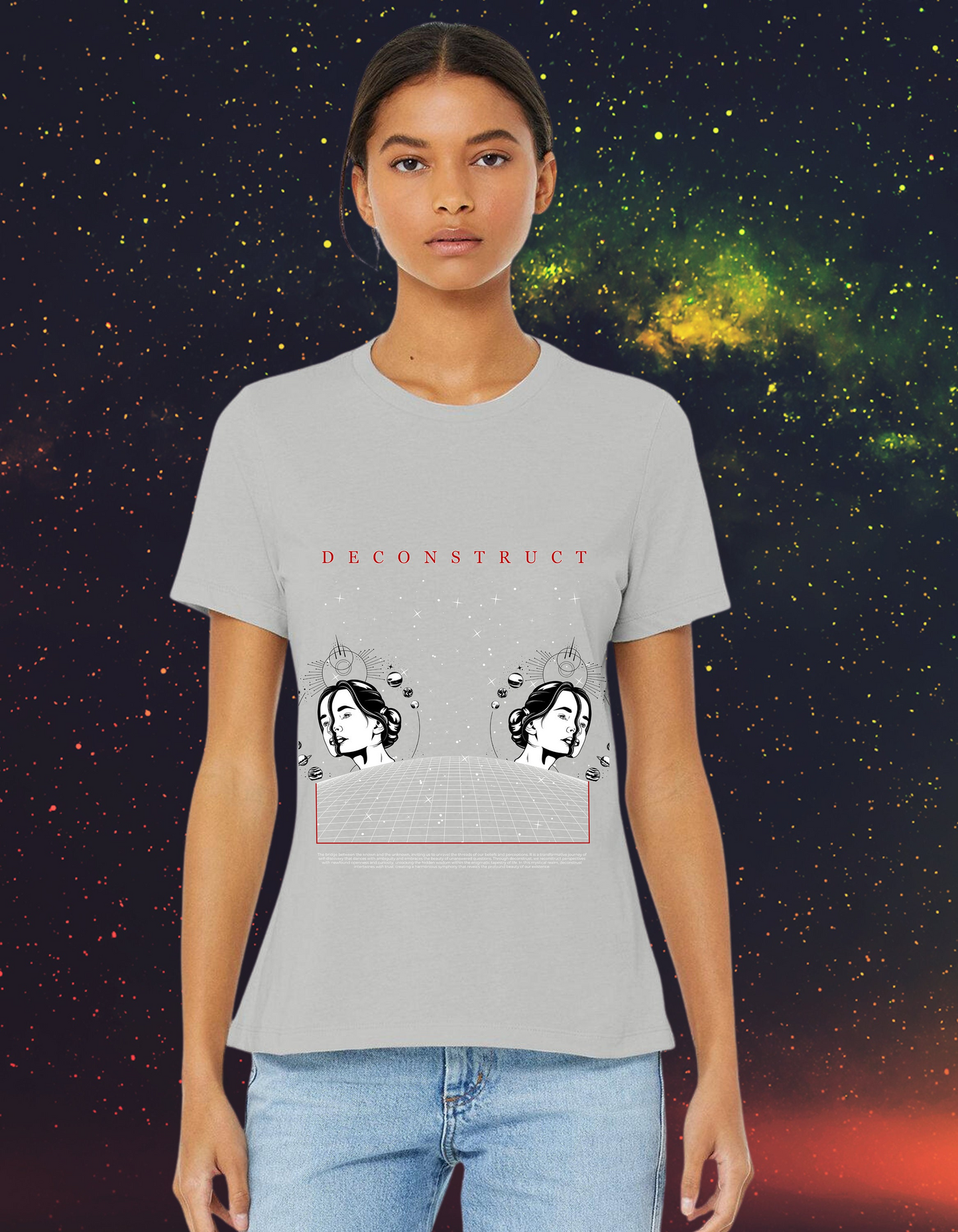 Deconstruct Tee: Astrology Spiritual Top - Mental Health Awareness