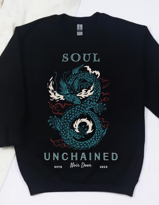 Dragon Graphic Sweatshirt: Soul Unchained Edgy Streetwear