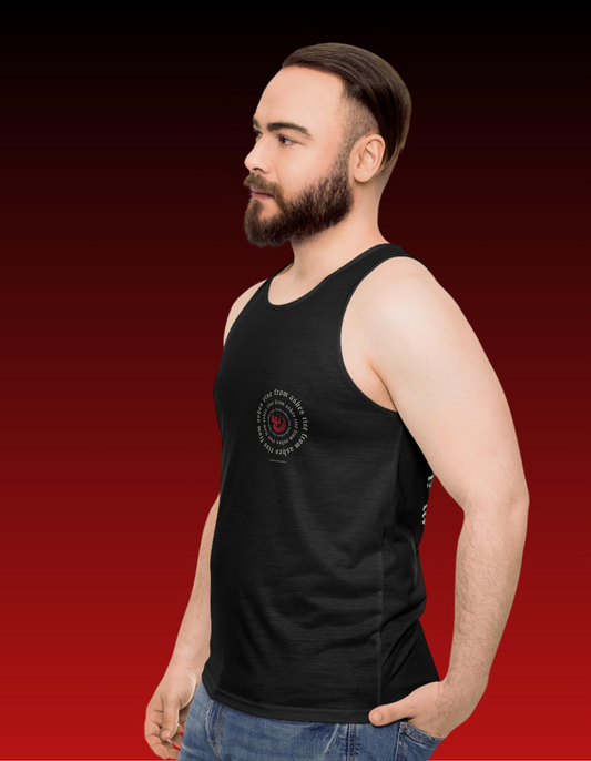 Phoenix Tank Top: Rise From Ashes, Motivational Gym Apparel